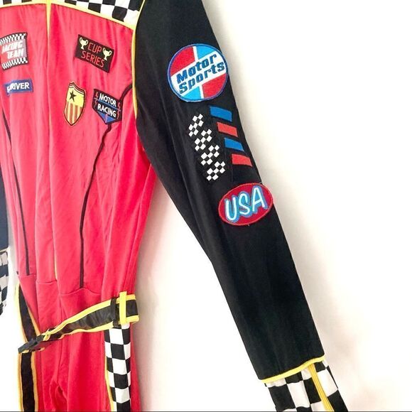 NWOT Adult’s M Racy Driver Halloween Costume - Picture 8 of 12